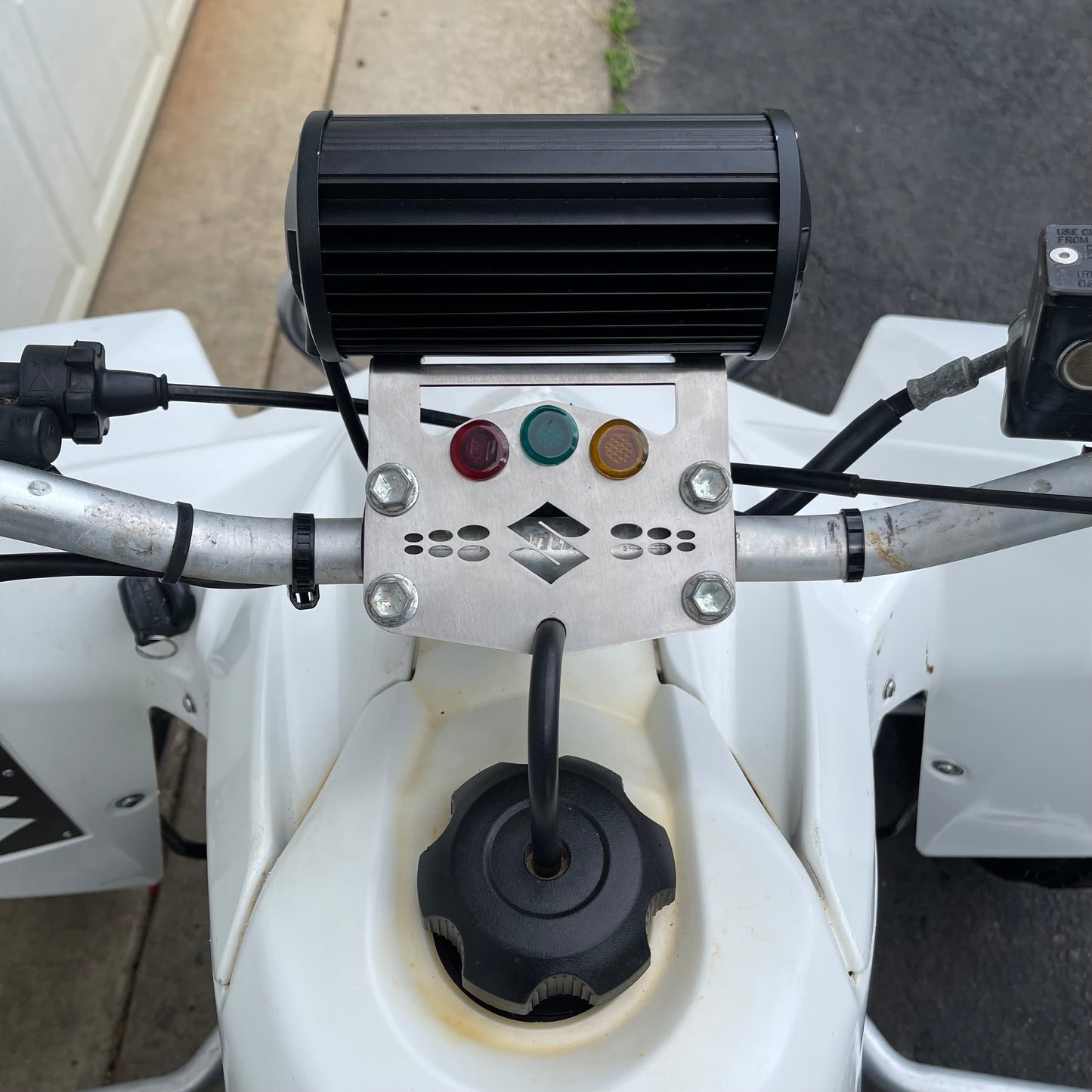 Suzuku LTR450 06-09 Light Bar Dash Mount Kit