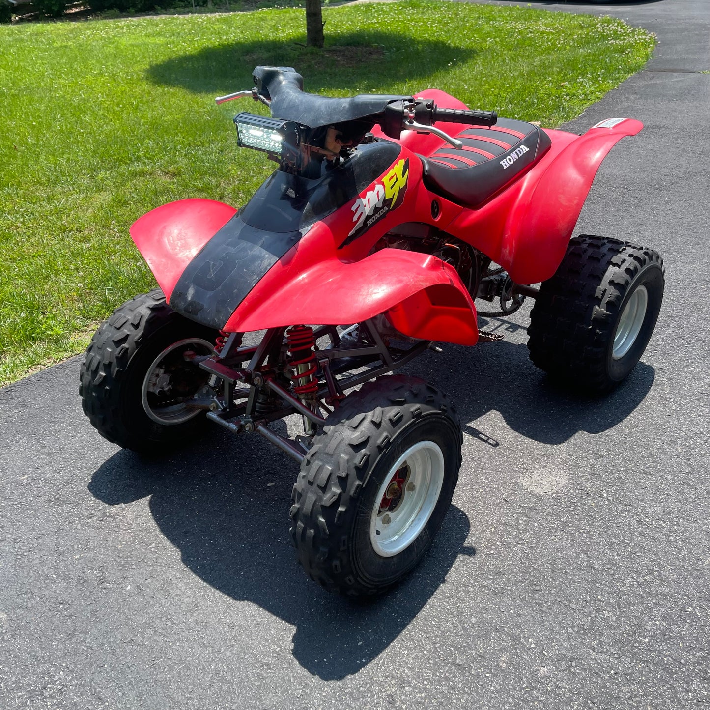 Honda 300EX Dash Mount Light Bar Kit