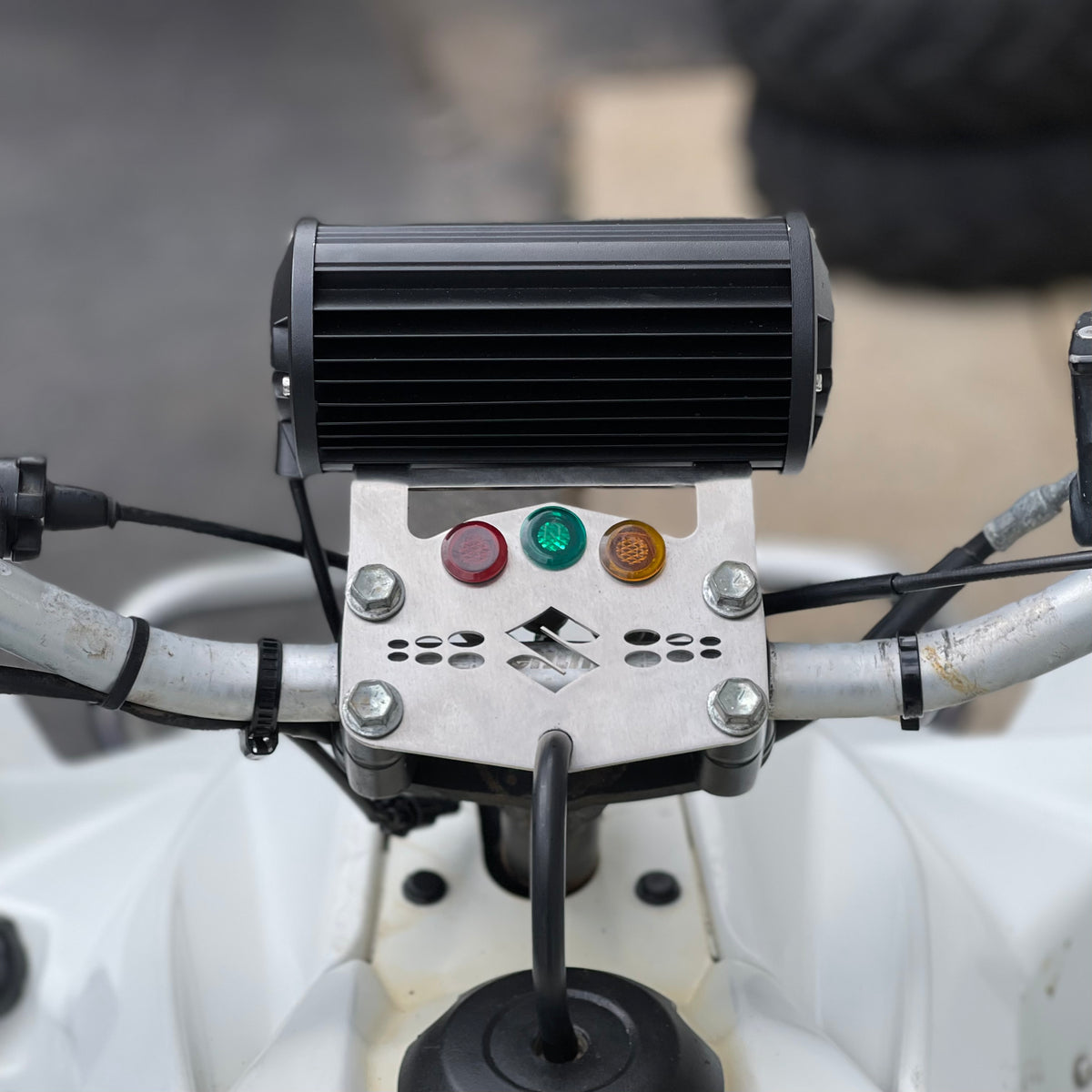 Suzuku LTR450 06-09 Light Bar Dash Mount Kit