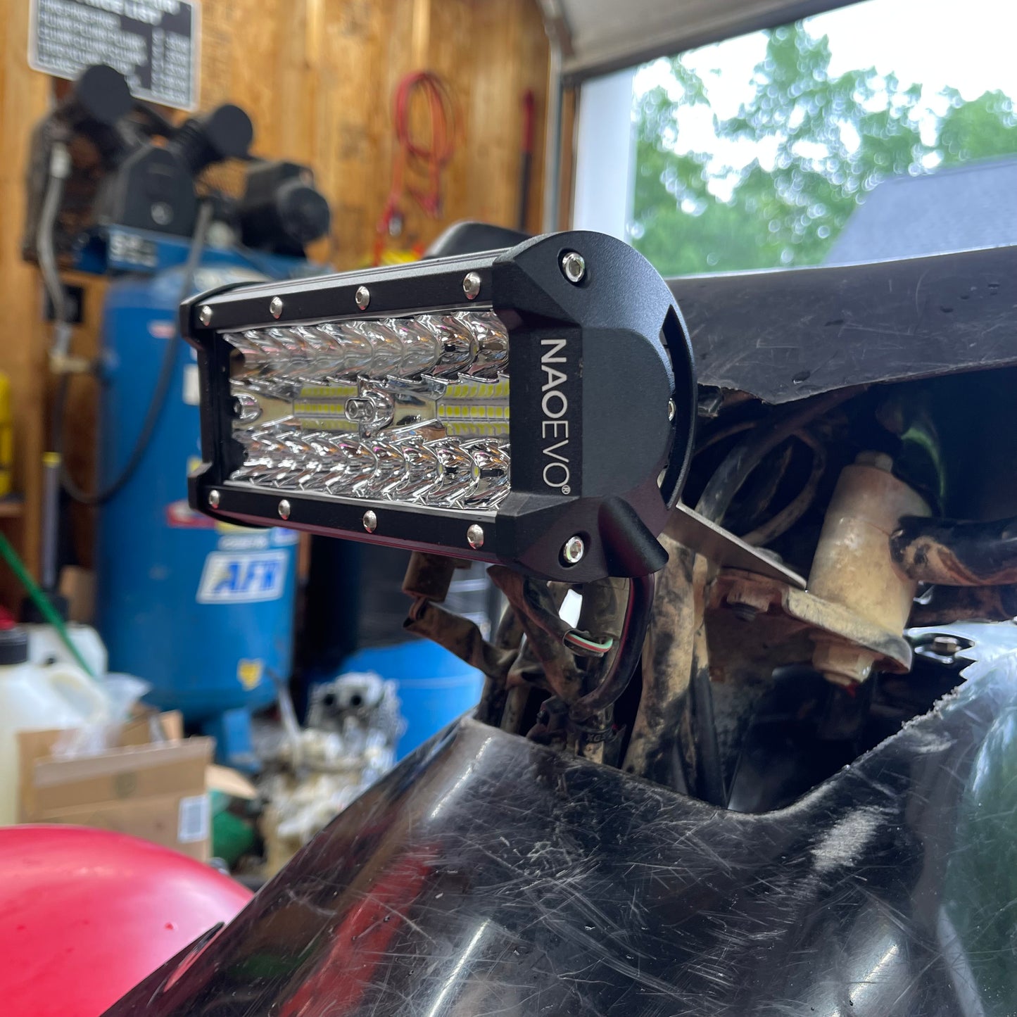 Honda 300EX Dash Mount Light Bar Kit