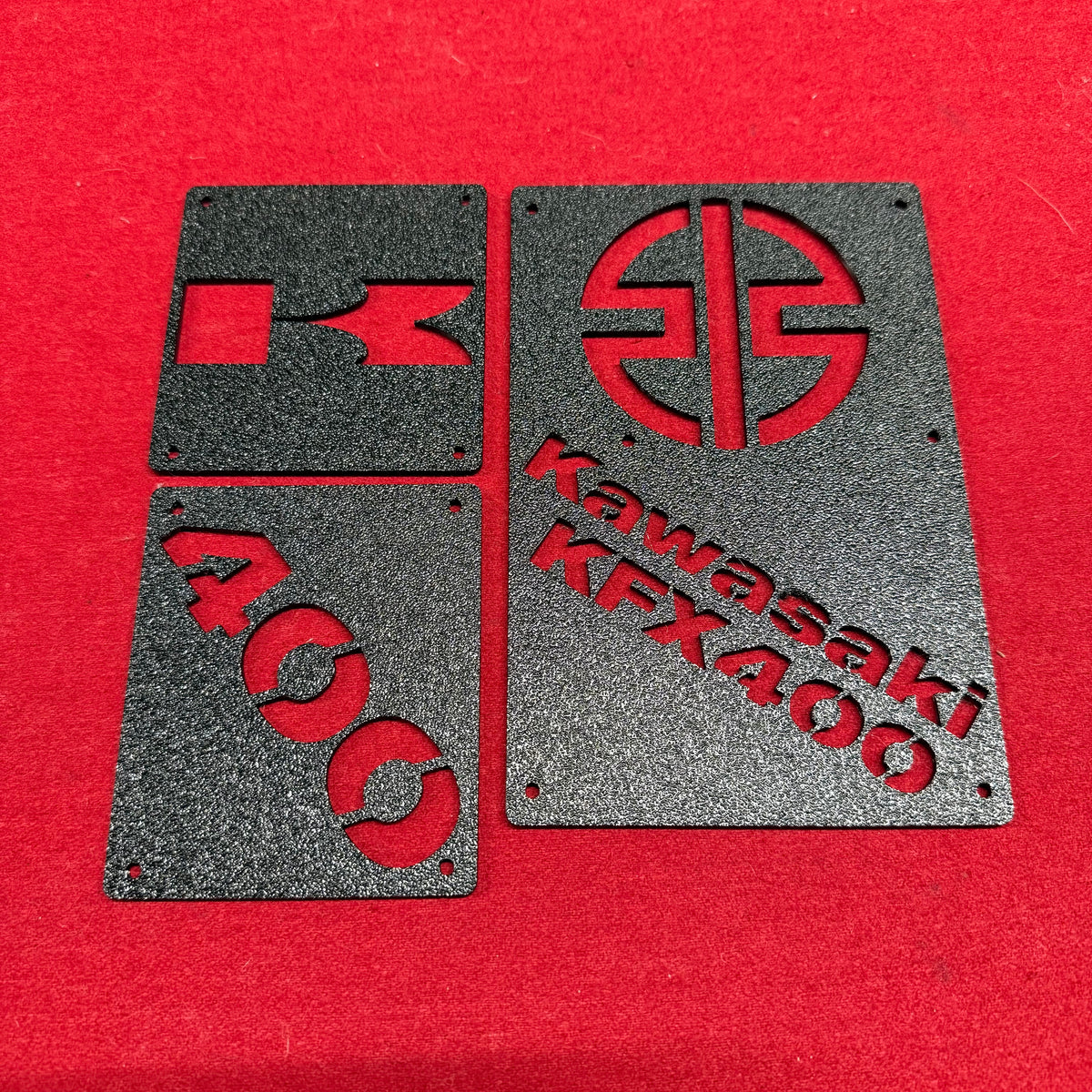 Kawasaki KFX400 Custom Warning Label Tags (All Years)