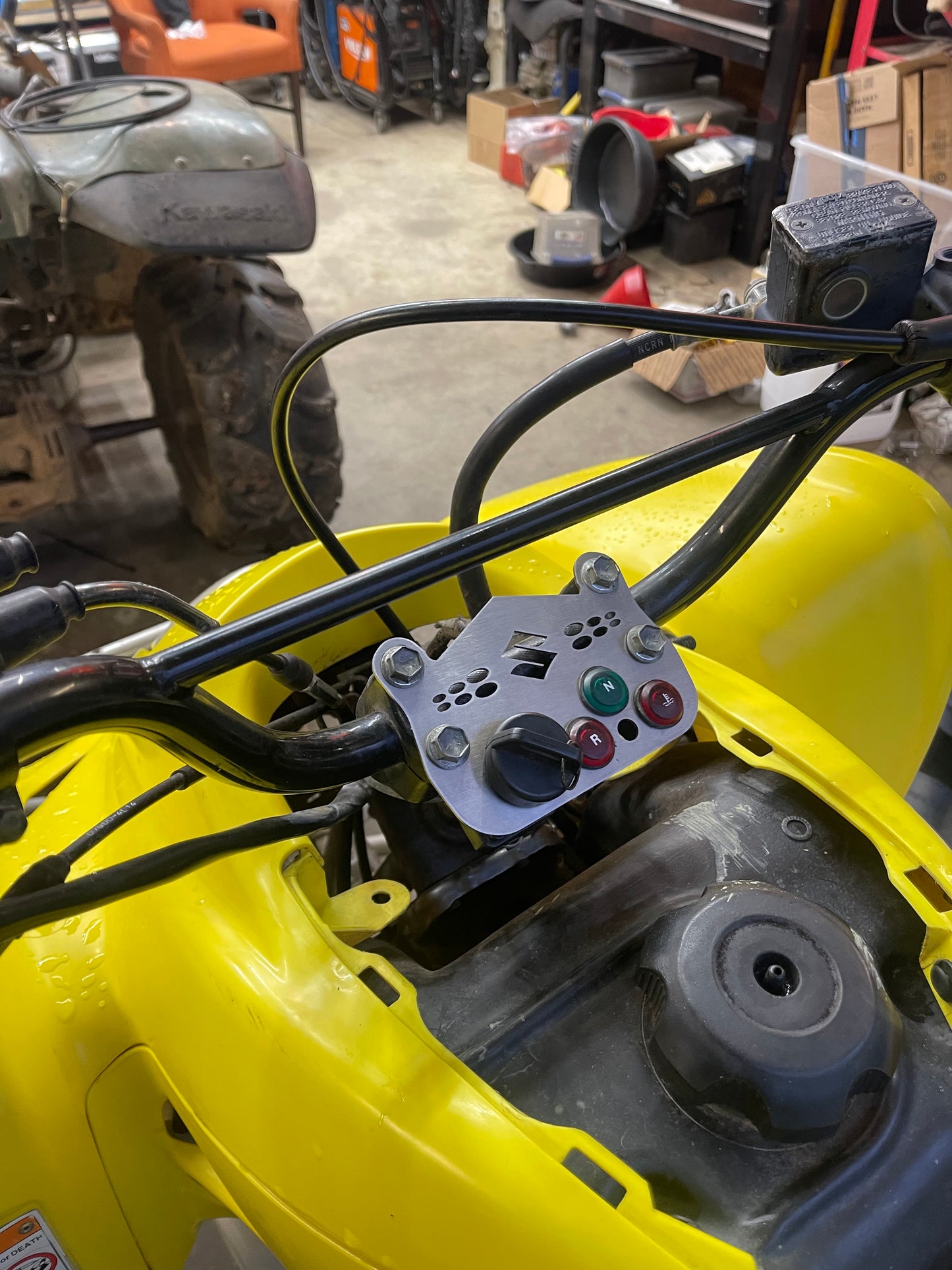 Suzuki LTZ400 Custom Dash Only (NO LIGHT BAR)