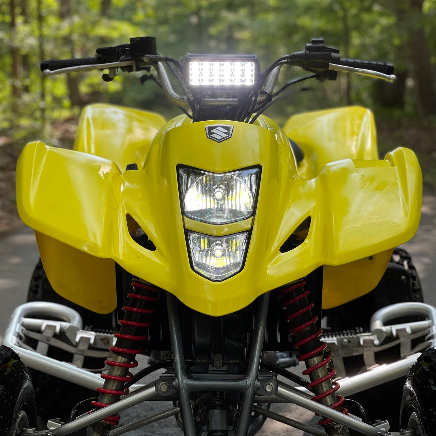 Suzuki LTZ400 Custom Light Bar Dash Mount Kit