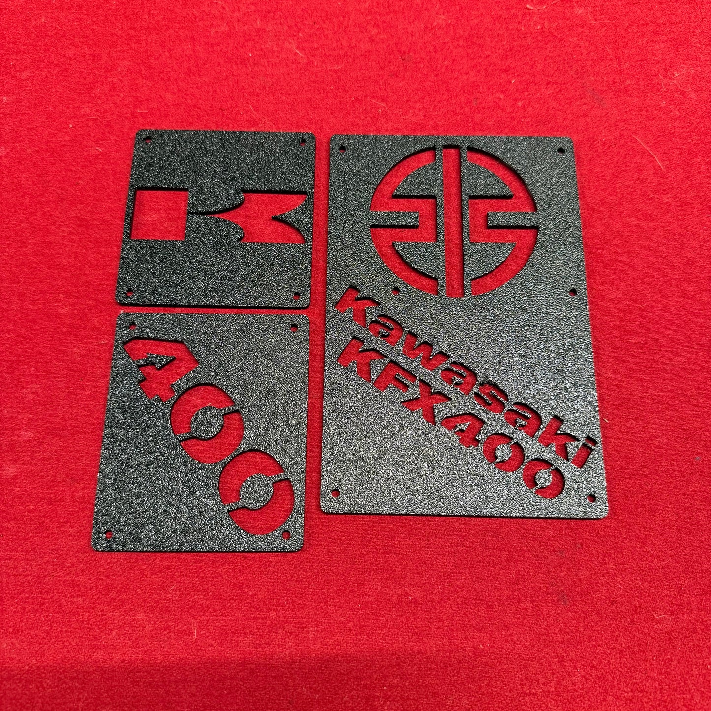 Kawasaki KFX400 Custom Warning Label Tags (All Years)