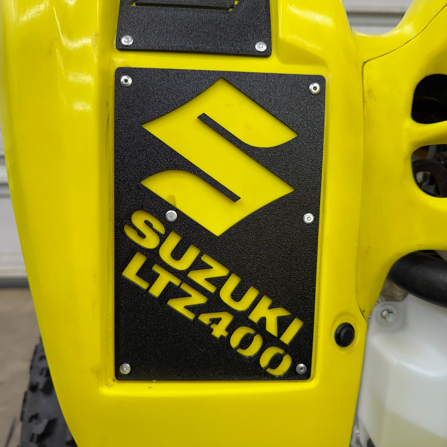 Suzuki LTZ400 Custom Warning Label Tags (All Years)