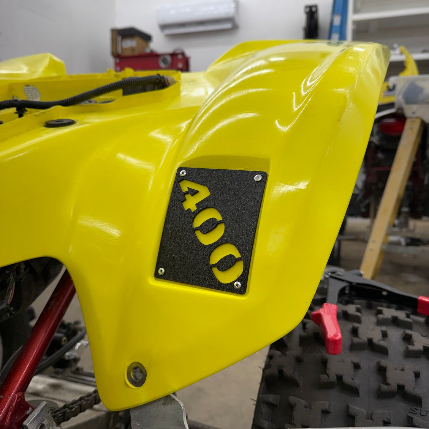 Suzuki LTZ400 Custom Warning Label Tags (All Years)