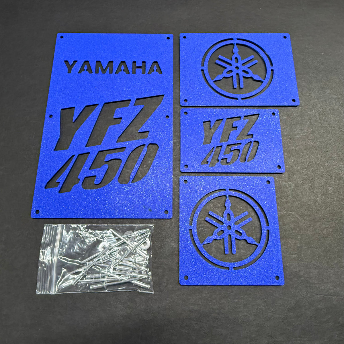 Yamaha YFZ450 04-13 Custom Warning Label Tags (All Years) (Copy)