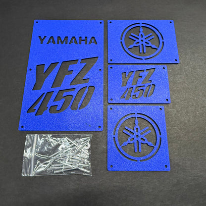 Yamaha YFZ450 04-13 Custom Warning Label Tags (All Years) (Copy)