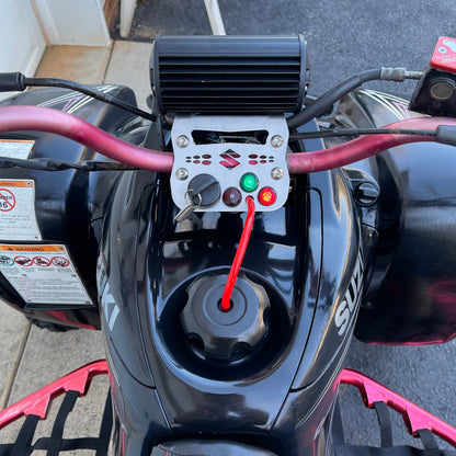 Suzuki LTZ400 Custom Light Bar Dash Mount Kit