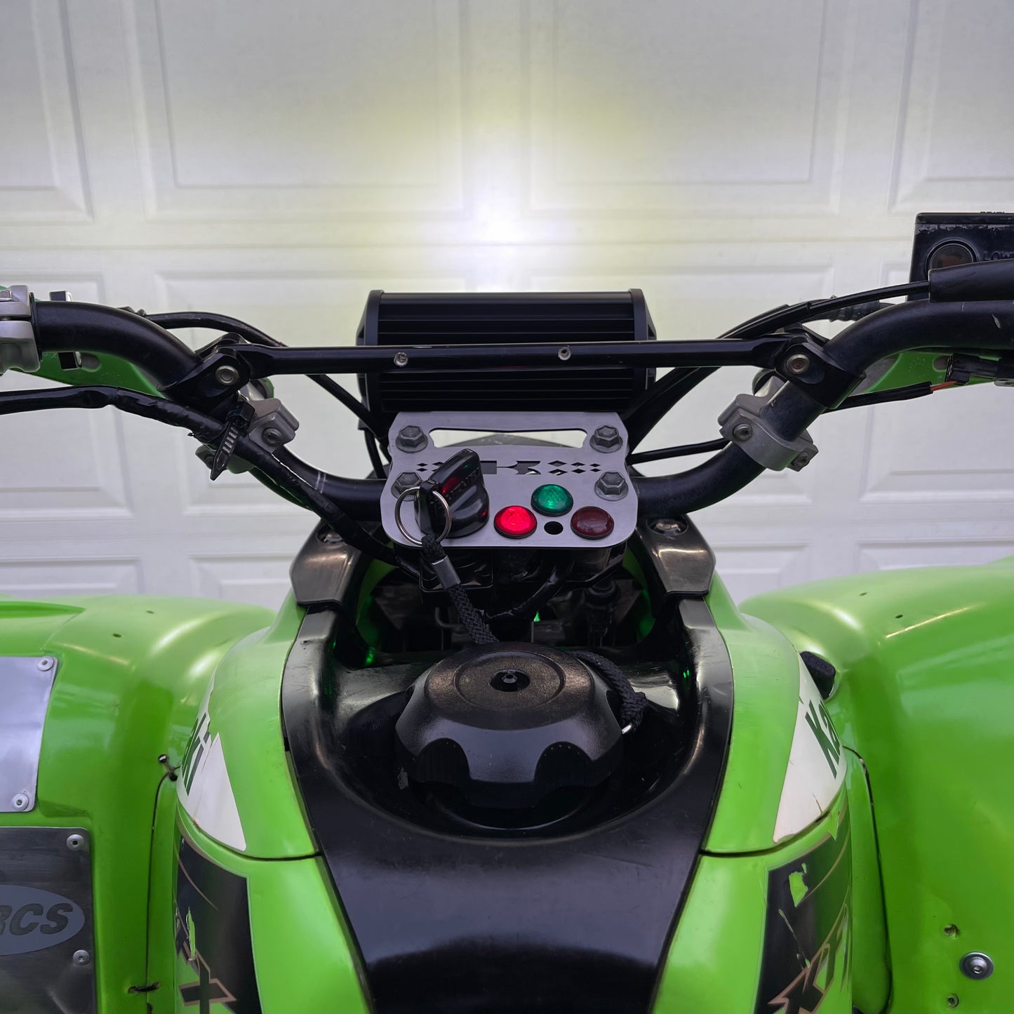 Kawasaki KFX400 Light Bar Dash Mount