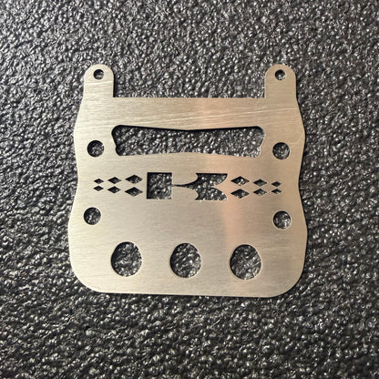 Kawasaki KFX400 Light Bar Dash Mount (No Key Switch HOLE)