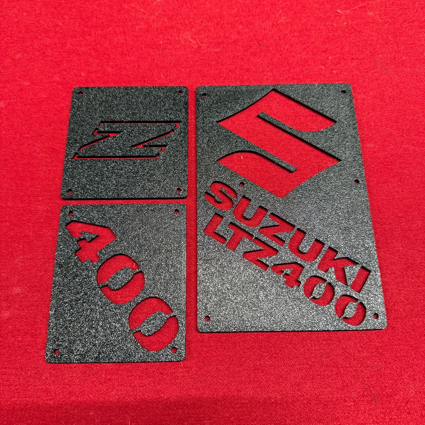 Suzuki LTZ400 Custom Warning Label Tags (All Years)