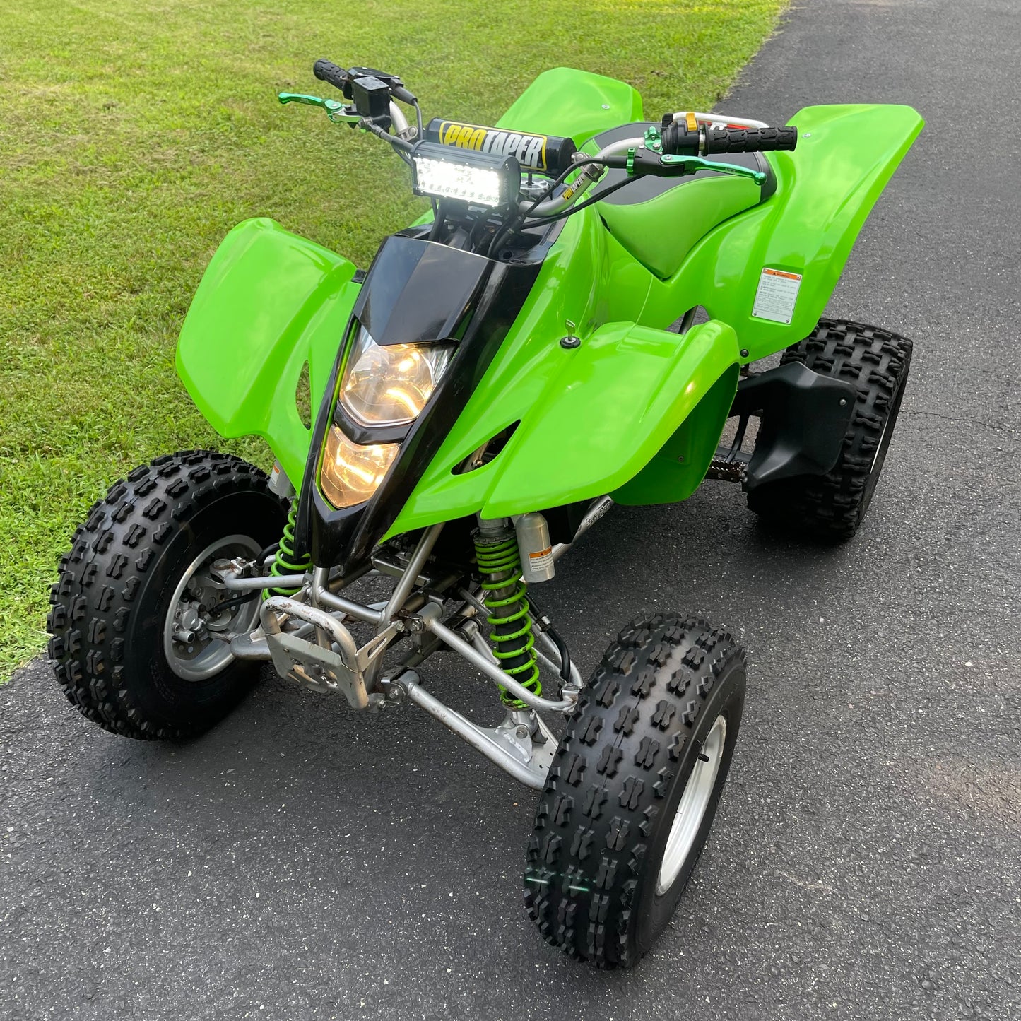 Kawasaki KFX400 Light Bar Dash Mount (No Key Switch HOLE)