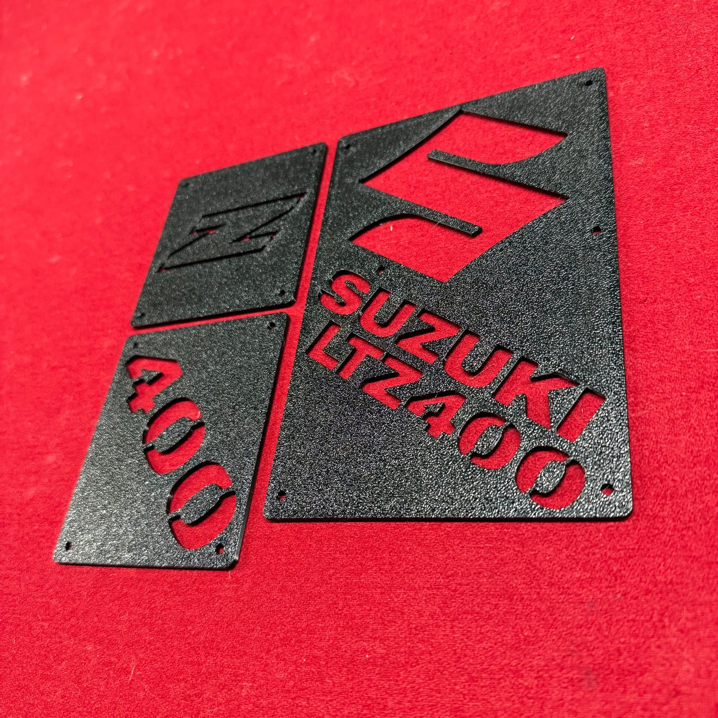 Suzuki LTZ400 Custom Warning Label Tags (All Years)