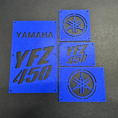 Yamaha YFZ450 04-13 Custom Warning Label Tags (All Years) (Copy)