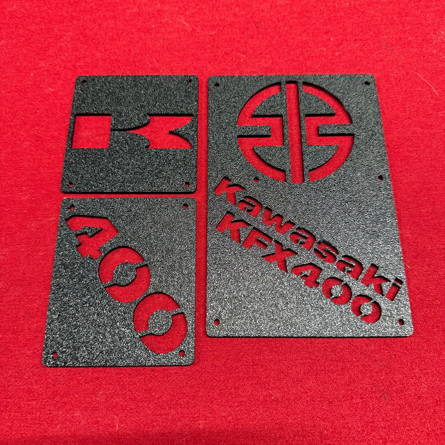 Kawasaki KFX400 Custom Warning Label Tags (All Years)