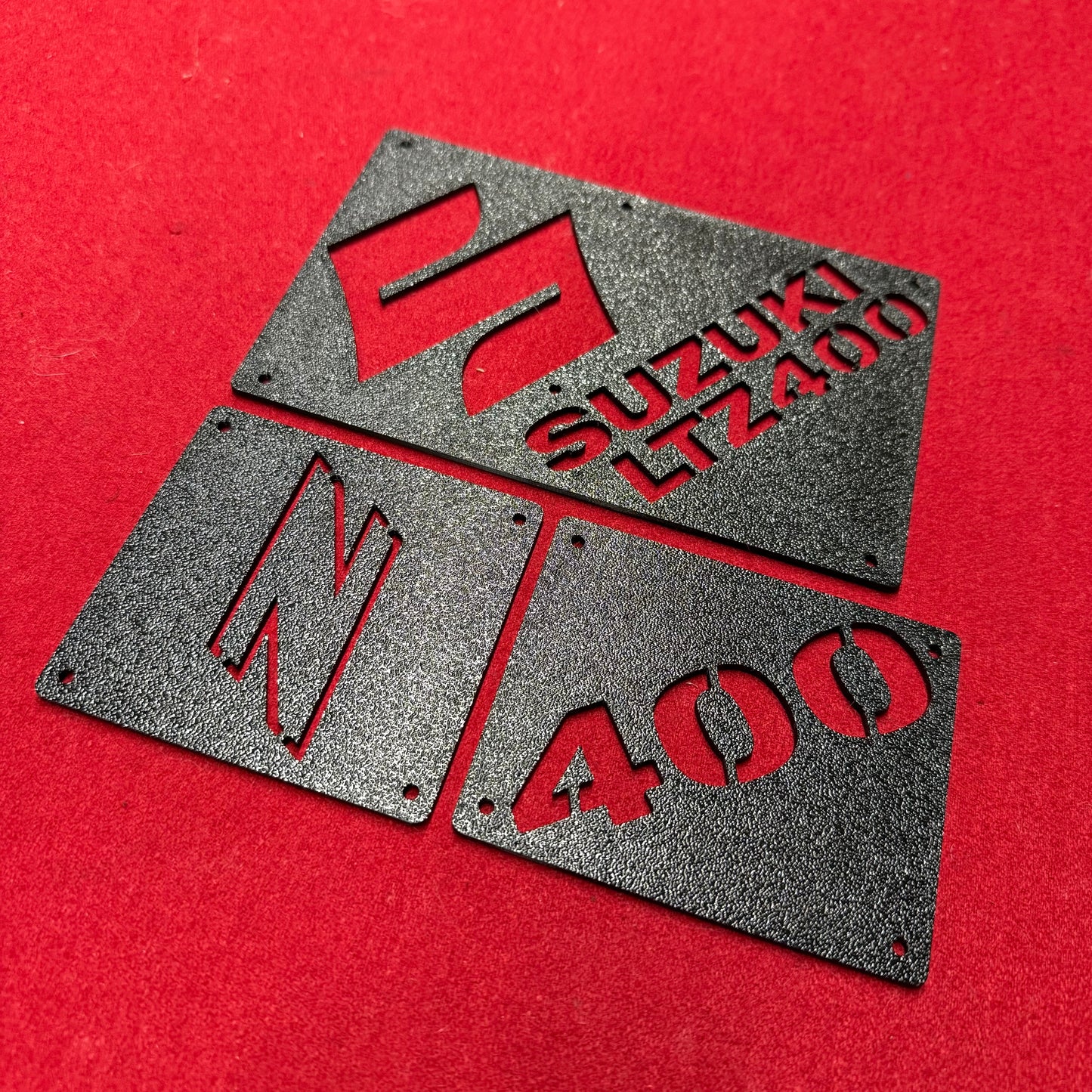 Suzuki LTZ400 Custom Warning Label Tags (All Years)