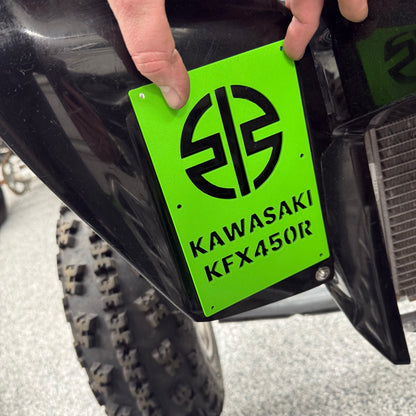 Kawasaki KFX450r Custom Warning Label Tag (All Years)